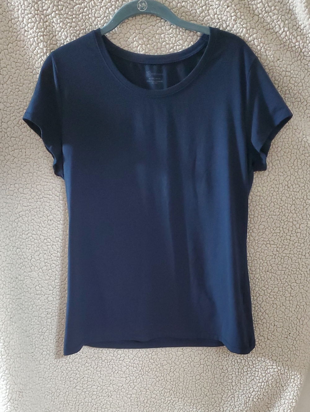 No Boundaries Navy Short-Sleeve Crew Neck Tee